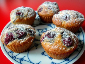 Himbeer-Muffins (vegan)